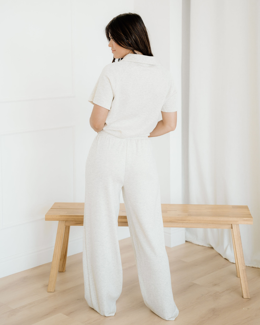 Addyson Polo Tee and Pant Set