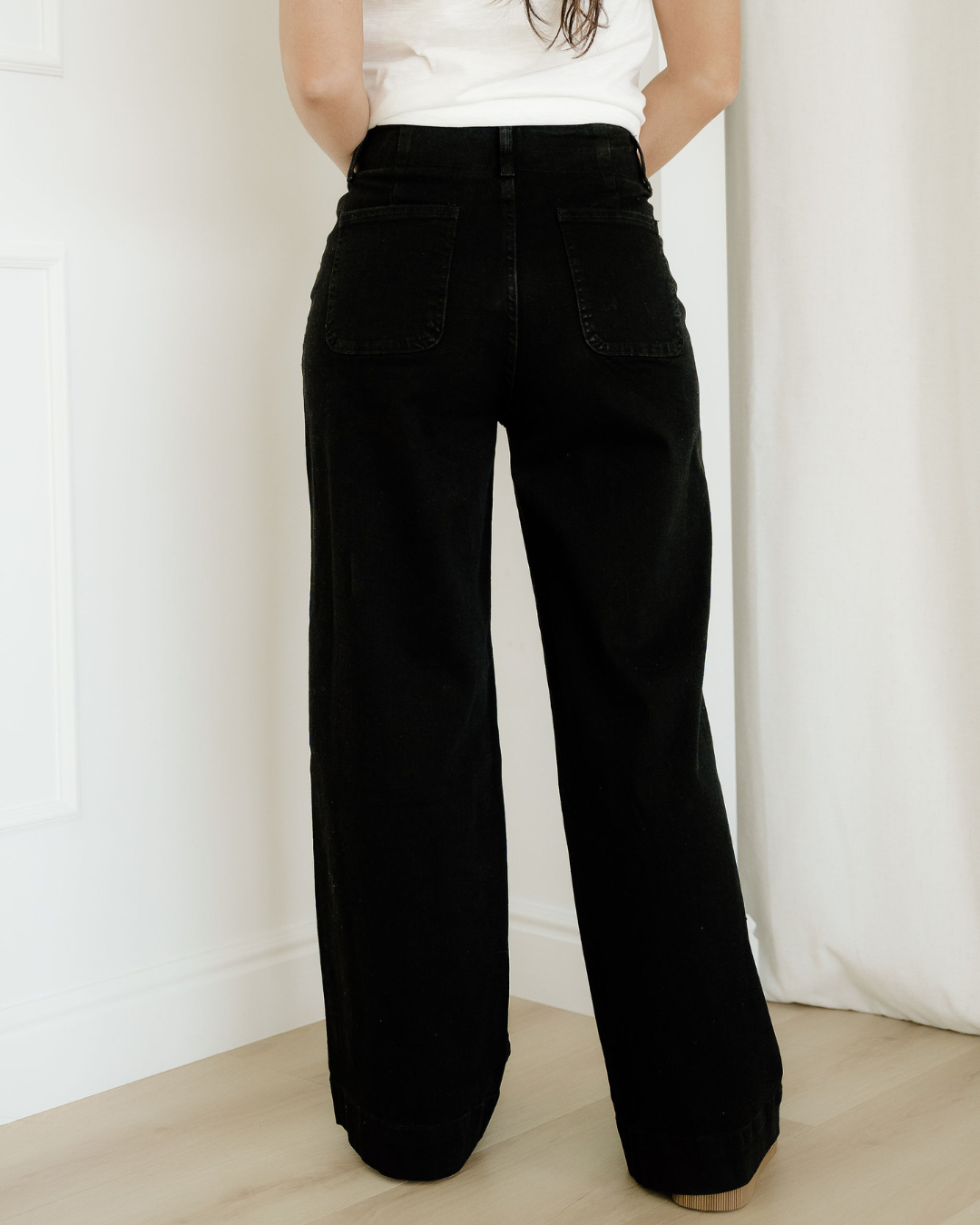 Brooke Wide-Leg Jeans, High Rise