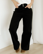 Brooke Wide-Leg Jeans, High Rise