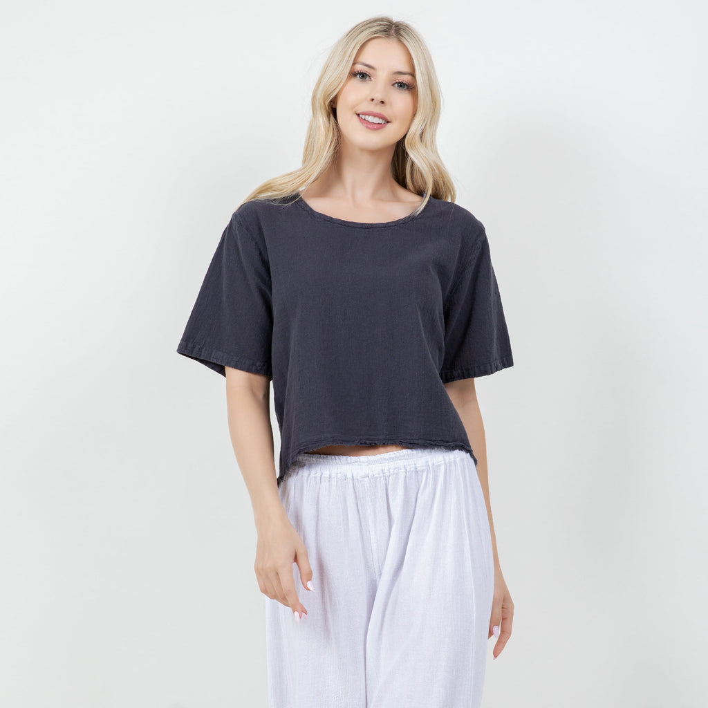 Heidi Gauze Top, 100% Cotton