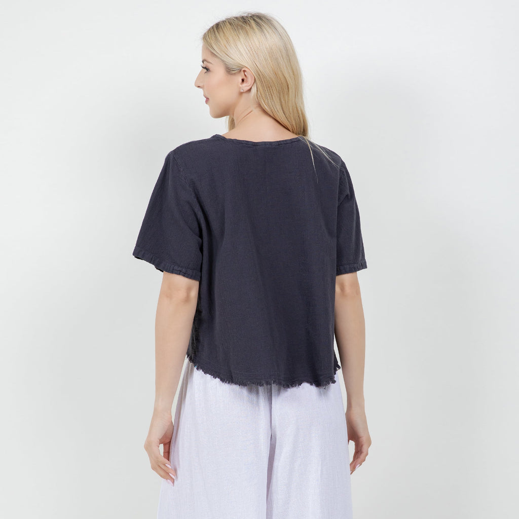Heidi Gauze Top, 100% Cotton