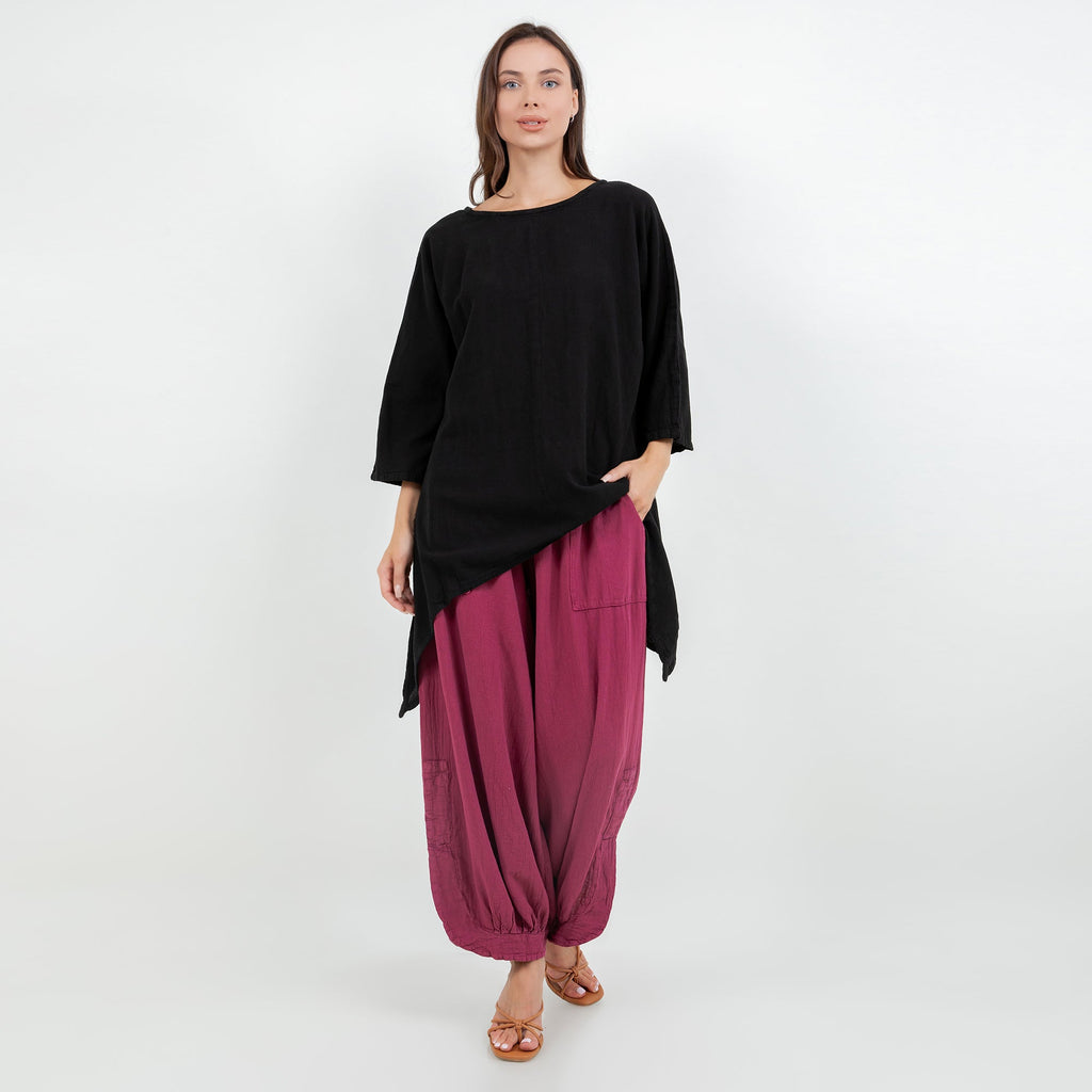 Angela Gauze Top, 100% Cotton