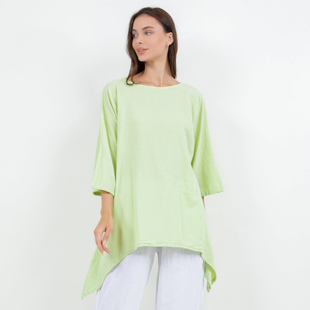 Angela Gauze Top, 100% Cotton