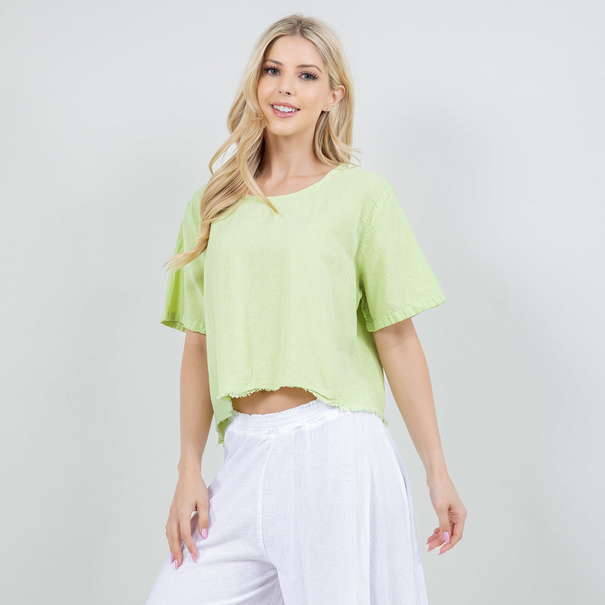 Heidi Gauze Top, 100% Cotton