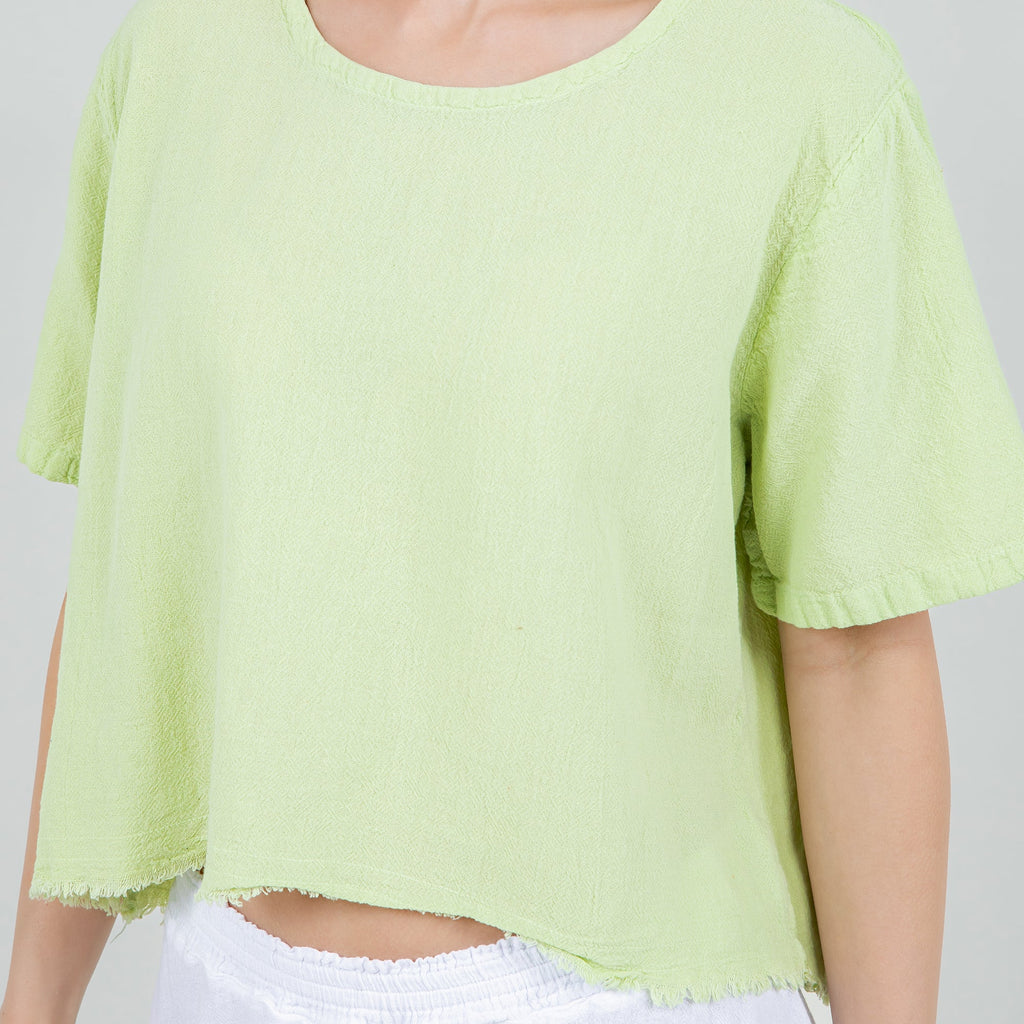 Heidi Gauze Top, 100% Cotton
