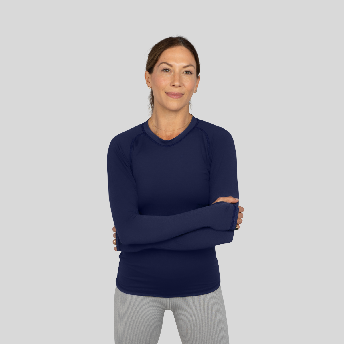 Laguna UPF 50+ long-sleeve sun shirt with thumbholes