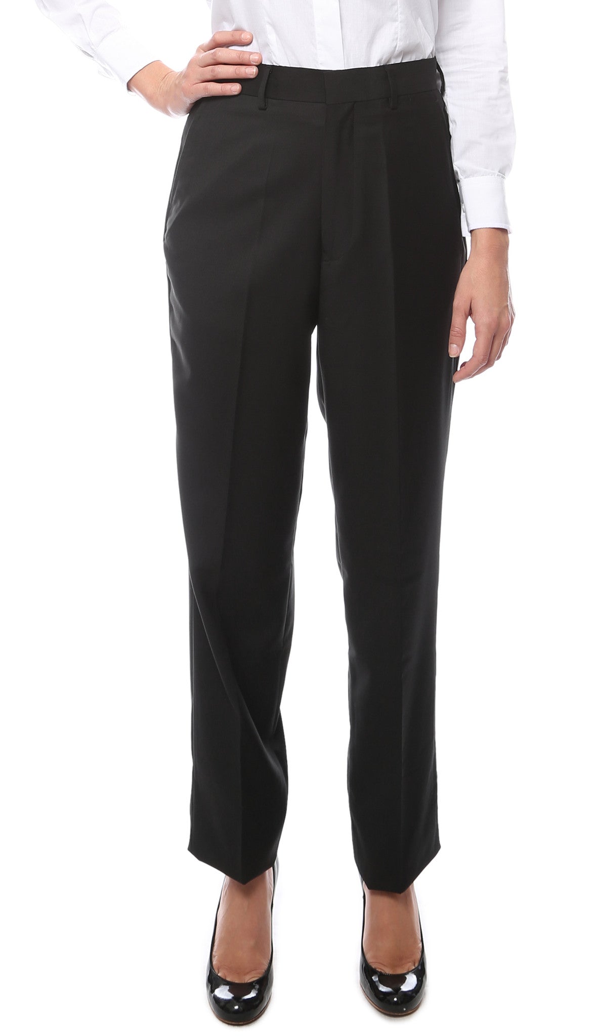 Tailored Dress Pants, Black